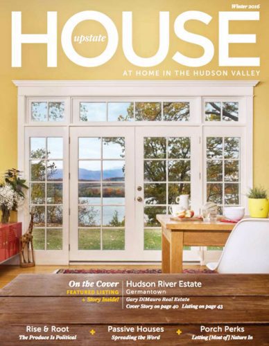 A magazine cover featuring a home in the bourbon valley.