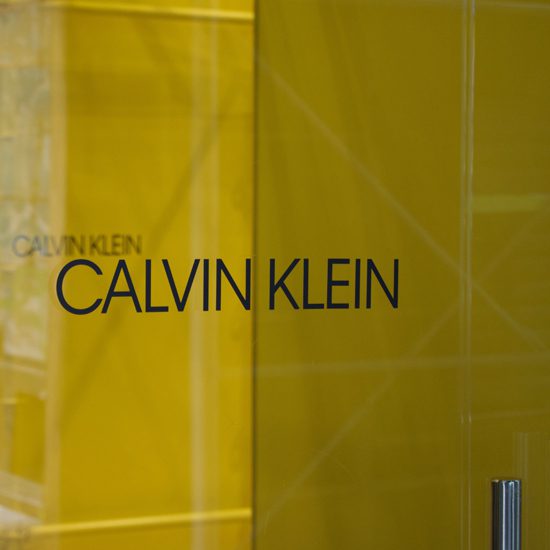 Murray calvin klein feat on yellow background